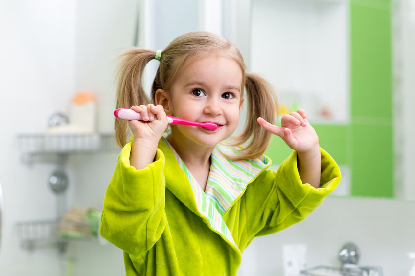 dental care brushing teeth